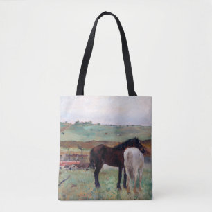 Paarden in een weide, Edgar Degas Draagtas