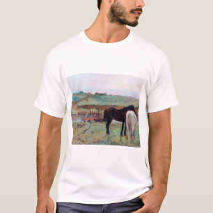 Paarden in een weide, Edgar Degas T-shirt