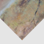 Paarden in een weide, Edgar Degas Tissuepapier (Detail)