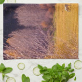 Paarden in Herfst I Theedoek (Gevouwen)