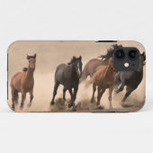 Paarden in Herfst II Case-Mate iPhone Case (Achterkant (horizontaal))