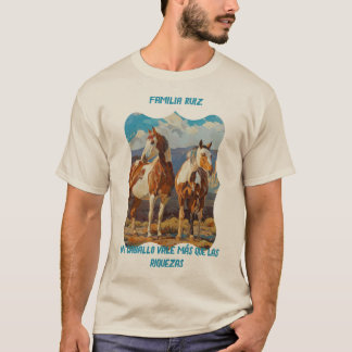 Paarden in het Desert T-Shirt