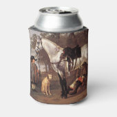 Paarden in het landschap Aelbert Cuyp Blikjeskoeler (Blikje Achterkant)