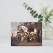 Paarden in het landschap Aelbert Cuyp Briefkaart (Staand voorkant)