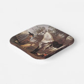 Paarden in het landschap Aelbert Cuyp Papieren Bordje (Gebogen)