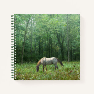 Paarden in Meadow Notitieboek