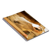 Paarden in stallen notitieboek (Rechterzijde)