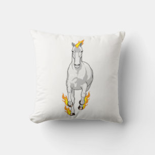 Paarden in vlam kussen