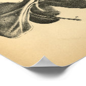 Paarden interne organen Anatomy 1908  afdrukken Poster (Hoek)