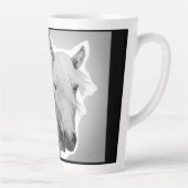 Paarden, koffie-mok latte mok (Rechts)
