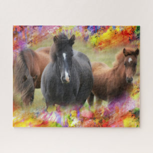 Paarden Legpuzzel