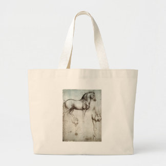 Paarden - Leonardo da Vinci Grote Tote Bag