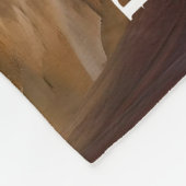 Paarden liften "Pony Parking" Fleece Deken (Hoek)