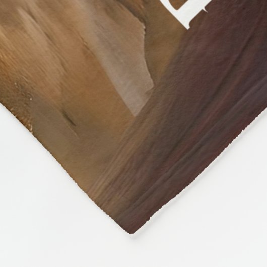 Paarden liften "Pony Parking" Fleece Deken (Hoek)