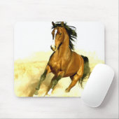 Paarden lopen muismat (Met muis)