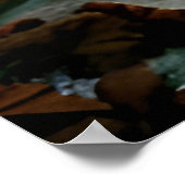 Paarden los in het zee Impressionisme Poster (Hoek)