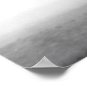 Paarden met een zwart en wit mooi landschap poster (Hoek)