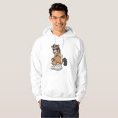 Paarden met grote schoenen hoodie (Voorkant volledig)