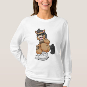 Paarden met grote schoenen t-shirt