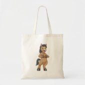 Paarden met Mok van Oranje sap Tote Bag (Voorkant)
