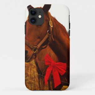 Paarden met rode poot iPhone 11 hoesje