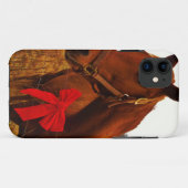Paarden met rode poot Case-Mate iPhone case (Achterkant (horizontaal))