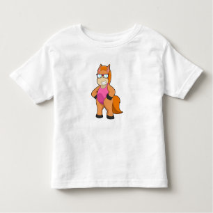 Paarden met zonnebril kinder shirts