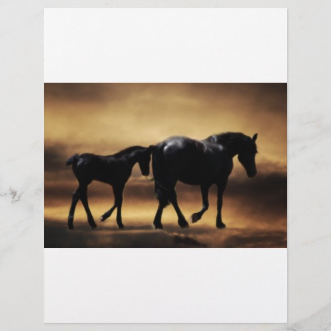 Paarden moeder en ik (Voorkant)