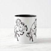 paarden mok (Midden)