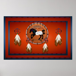 Paarden n pijlen Posters