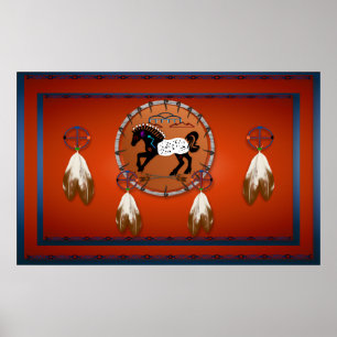 Paarden n pijlen Posters