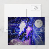 Paarden & Nacht Briefkaart (Voorkant / Achterkant)