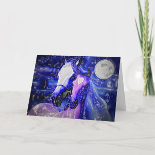 Paarden & Nacht Kaart