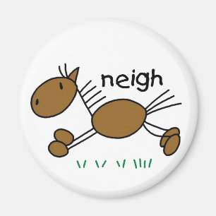 Paarden Neigh Magnet Magneet