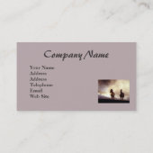 Paarden op het Visitekaartje van de heuvel (Achterkant)