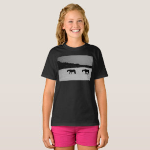 Paarden op sneeuw GCA T-shirt