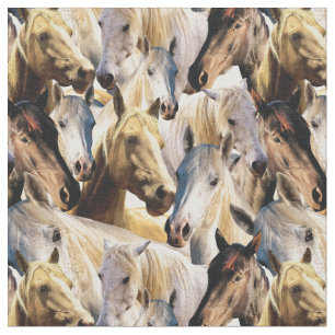 Paarden patroon stof