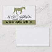 Paarden - Persoonlijk Visitekaartje (Voorkant / Achterkant)