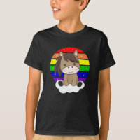 Paarden Pony Regenboog Glitter Kawaii Paarden Kleu
