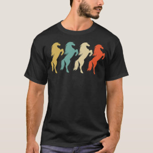 paarden pony retro ijslandse paarden merk norma t-shirt