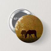Paarden Pop Art Ronde Button 5,7 Cm (Voorkant /achterkant)