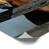 Paarden Poster afdrukken (Hoek)