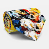 Paarden schilderen stropdas (Opgerold)