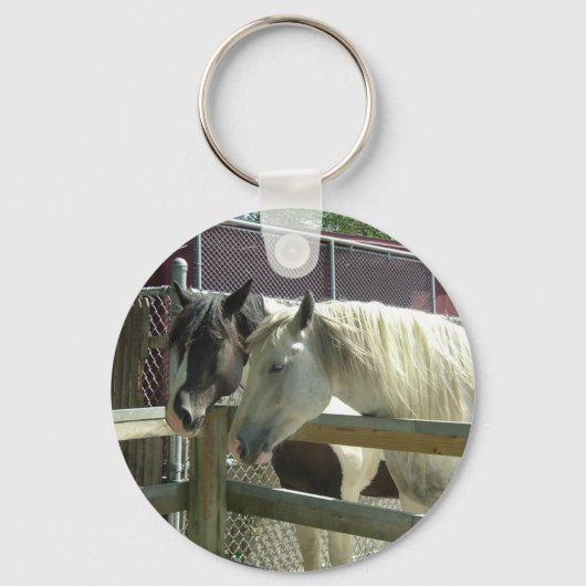 paarden sleutelhanger (Voorkant)