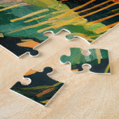 Paarden spelen 600 stuk puzzel (Zijkant)