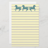 Paarden Stationery Briefpapier (Voorkant / Achterkant)