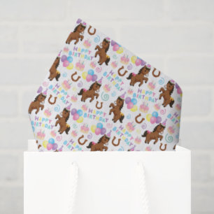 Paarden Tissue Papier or more naturally in Dutch: