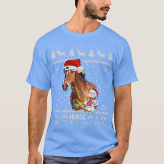 Paarden Ugly KerstSweaters T-shirt