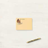 "Paarden van de Hohe Nakota" Post-it® Notes (Op bureau)