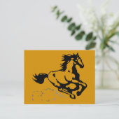 Paarden van galoping Wild en Free Briefkaart (Staand voorkant)